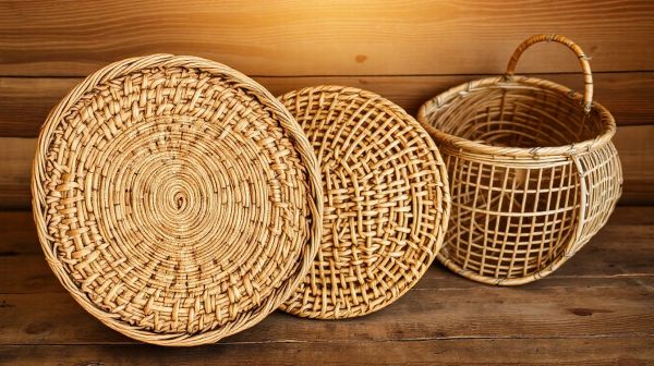 Comparatif des matériaux : panier en osier, rotin ou bambou ?