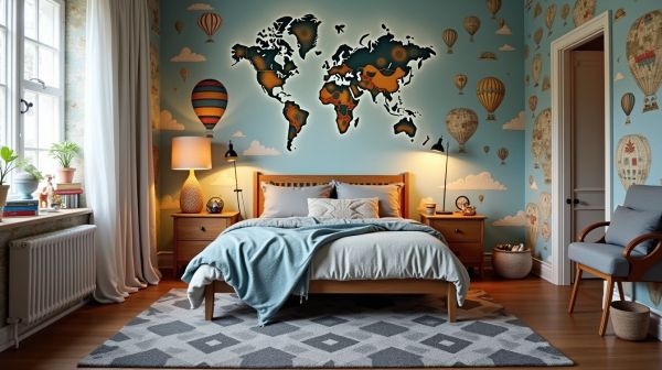 Embellissez la chambre de votre garçon avec des motifs uniques