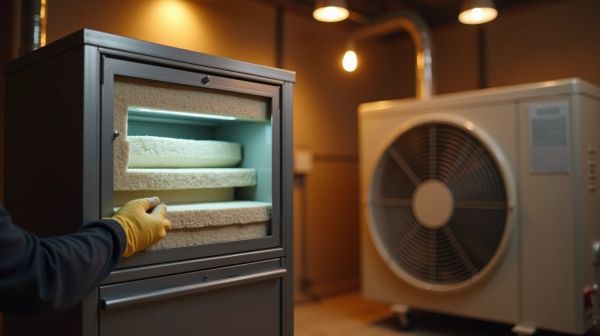 Une réduction efficace du bruit avec un caisson acoustique pour pompe à chaleur